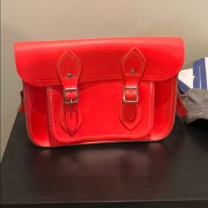 Neon Cambridge satchel company bag
